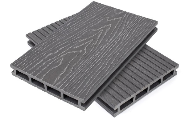 Террасная доская ДПК NanoWood Nature 3D пустотелая Серый купить в Астрахани