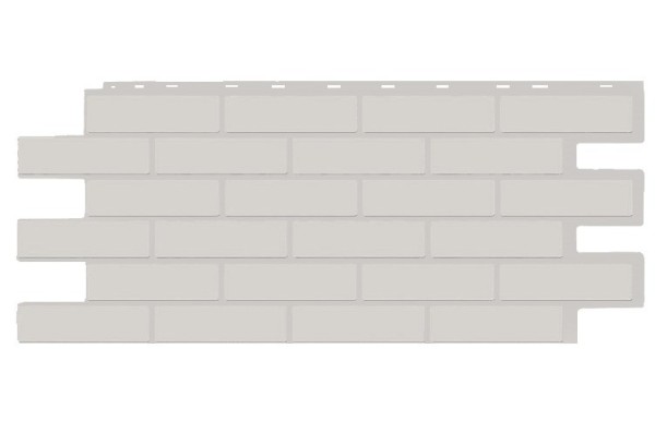 Фасадная панель T-Siding Кирпич Модерн Эко Уайт купить в Астрахани