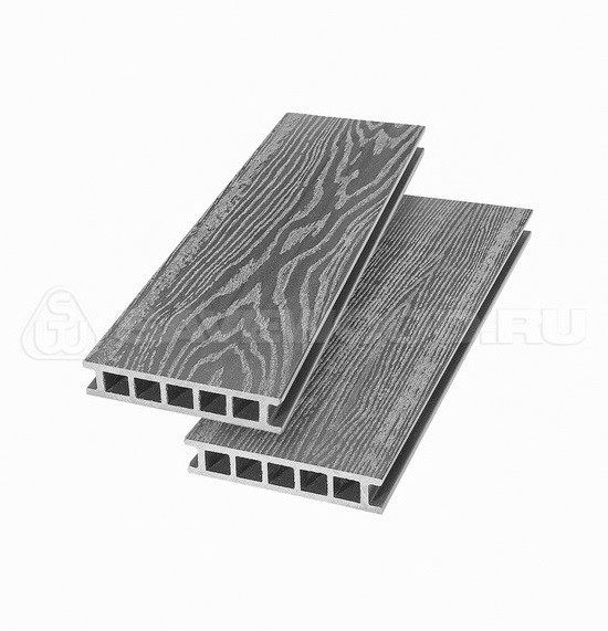 Террасная доска из ДПК SW-Fagus «SaveWood» пепельный купить в Астрахани