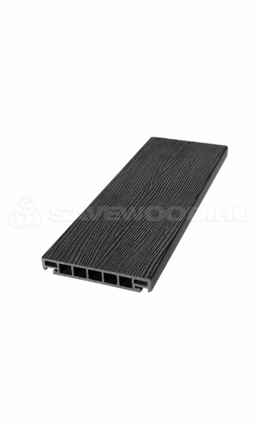 Террасная доска из ДПК SW Salix (S) (R) черный купить в Астрахани
